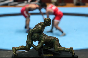 آخرین تمرین تیم ملی کشتی پیش از مسابقات جام جهانی آمریکا